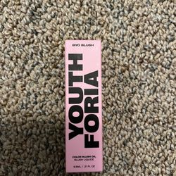New W/box Youthforia BYO Blush, Vegan & Cruelty Free Color Changing Blush Oil, Lets Go Party