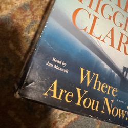 Where Are You Now?; Mary Higgins Clark - 7 CD's Audiobook 