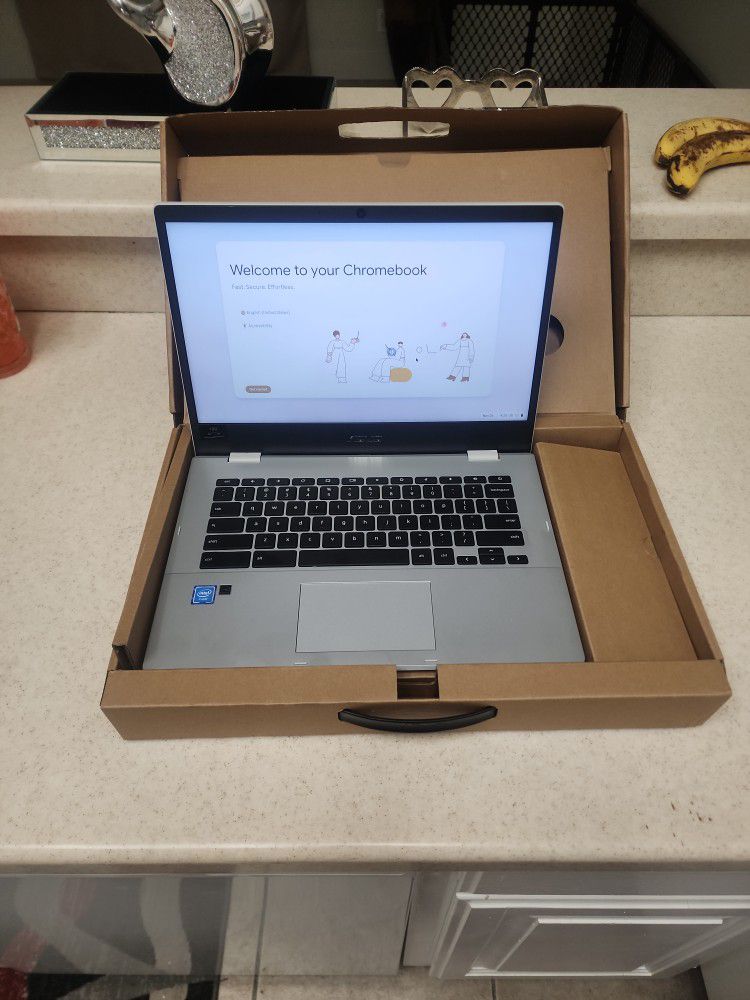 Asus Chromebook Silver Laptop