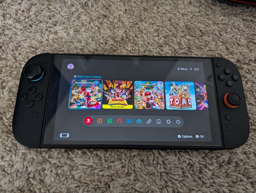 Nintendo Switch 2 + case + Mario kart world