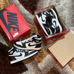 Jordan 1 85 Black White