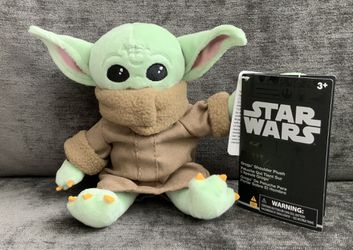 Peluche GROGU Mandalorian Baby Yoda Shoulder Magnet - Disney Star Wars