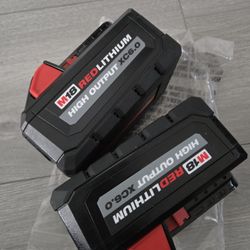 MILWAUKEE M18 BATTERIES 6.0 