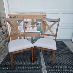 $150 per pair - Lathan Upholstered Dining Chair, 6 chairs