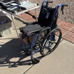 Barely Used Wheelchair!! Garage Sale!!