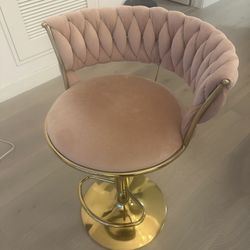 Bar Stool Chair (height Adjustable 22-30 Inch)