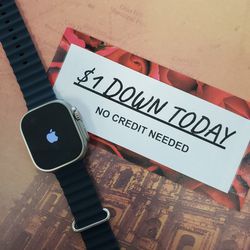 Apple Watch Ultra 49MM LTE + GPS - $1 DOWN TODAY, NO CREDIT NEEDED