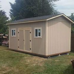 New 10 X16 Custom Built Sheds On Site Message For Current Prices