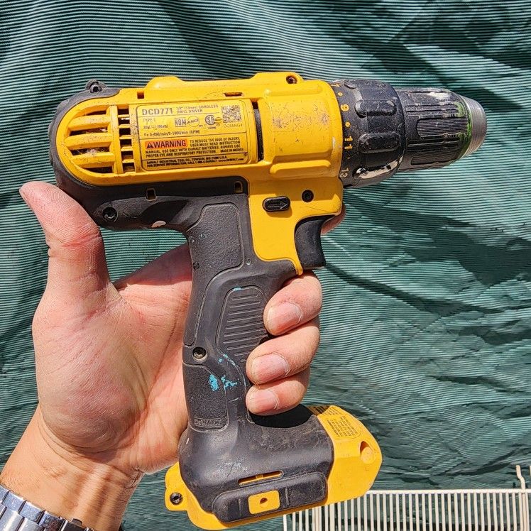 DeWalt Power Drill DCD771 - Tool Only, No Batteries