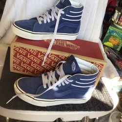 Vans Old School Skateboarding Shoes Size Men 4.5 Or Women 6