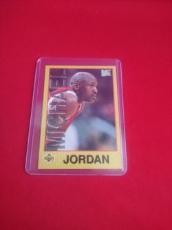 1996 upper Deck Michael Jordan card