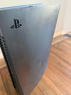 PlayStation 5 Console Disc Edition Spray Painted Black