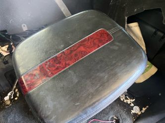 Escalade Center Console Black Leather Armrest Lid