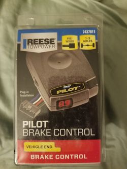 Electric brake control
