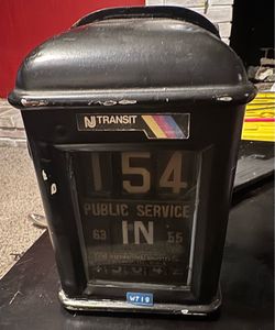 vintage International Register Co. fare counter