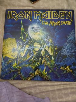 Iron Maiden - Live After Death Double LP Vinyl, Original Pressing