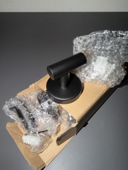 Black towel hooks