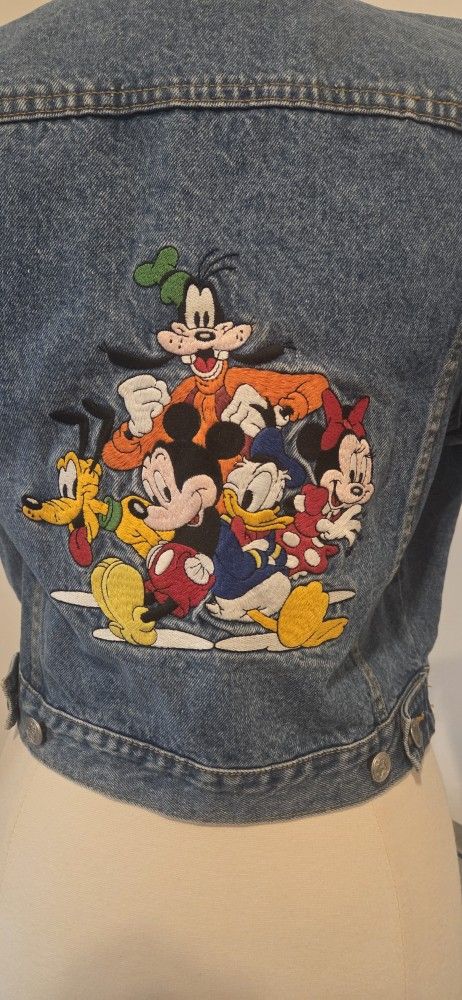 VINTAGE Disney Store Jean Jacket