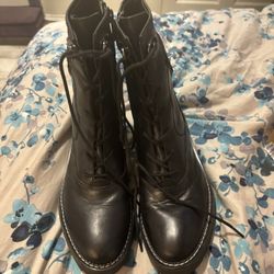 Black Leather Boots