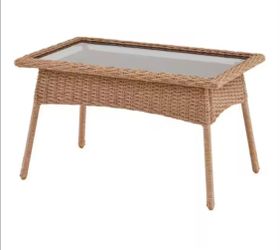 Rectangle Wicker Outdoor Coffee Table