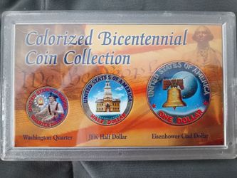 Colorized Bicentennial Coin Collection