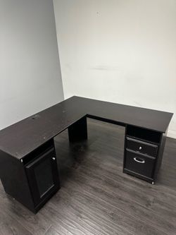 Office desk and table