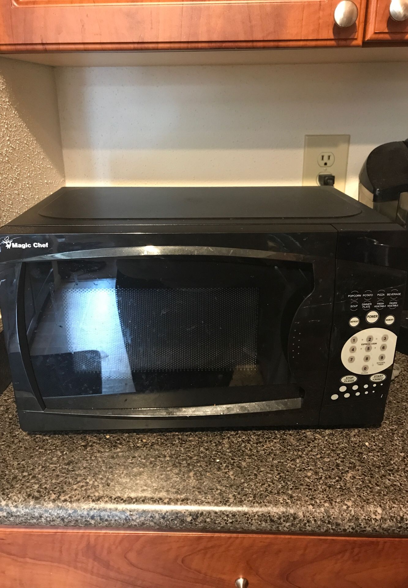 Black Magic Chef microwave