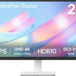 LG 27US500-W Ultrafine Monitor
