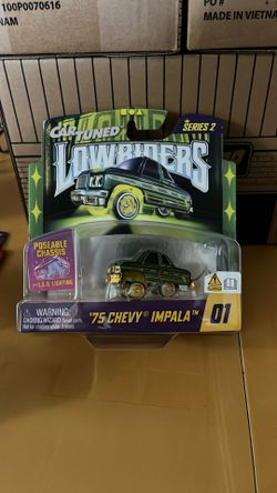 Car Tuned Lowrider 75 Chevy Impala Diecast