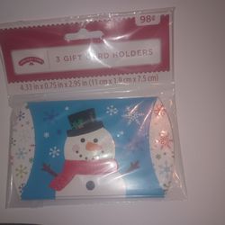3 Gift Cards Holders - New! 
