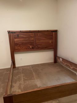 King size bed frame