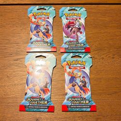 Pokémon Journey Together Packs Sealed Brand New 
