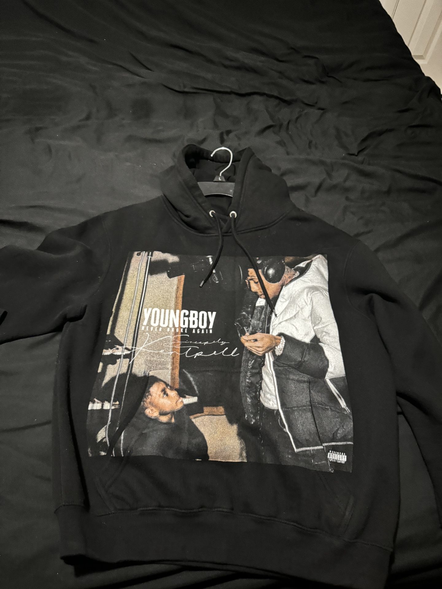 NBA Youngboy Hoodie Size Medium