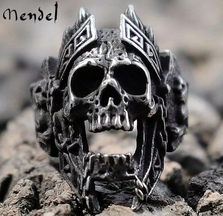 Stainless Steel Biker Ring Size 12 New