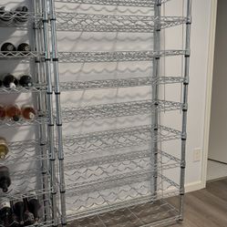 Large Metal Wine Rack
