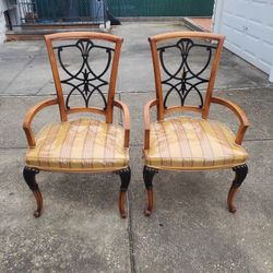 2 Beautiful Made In Italy Chairs 
