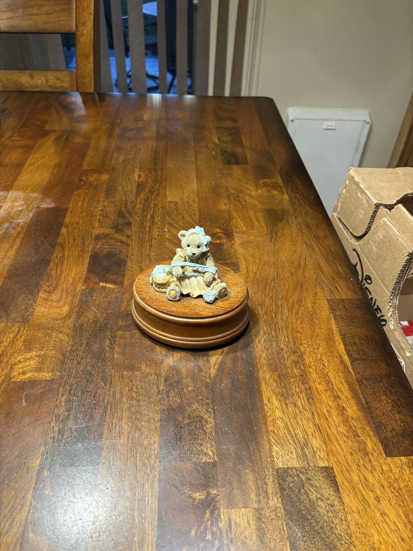 Vintage Cherished Teddies music box figurine