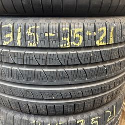 USED TIRE 315-35-21