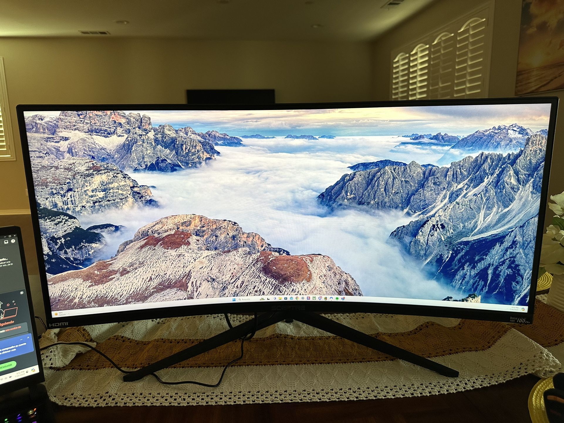 SCEPTRE C34 ULTRA WIDE CURVED GAMING