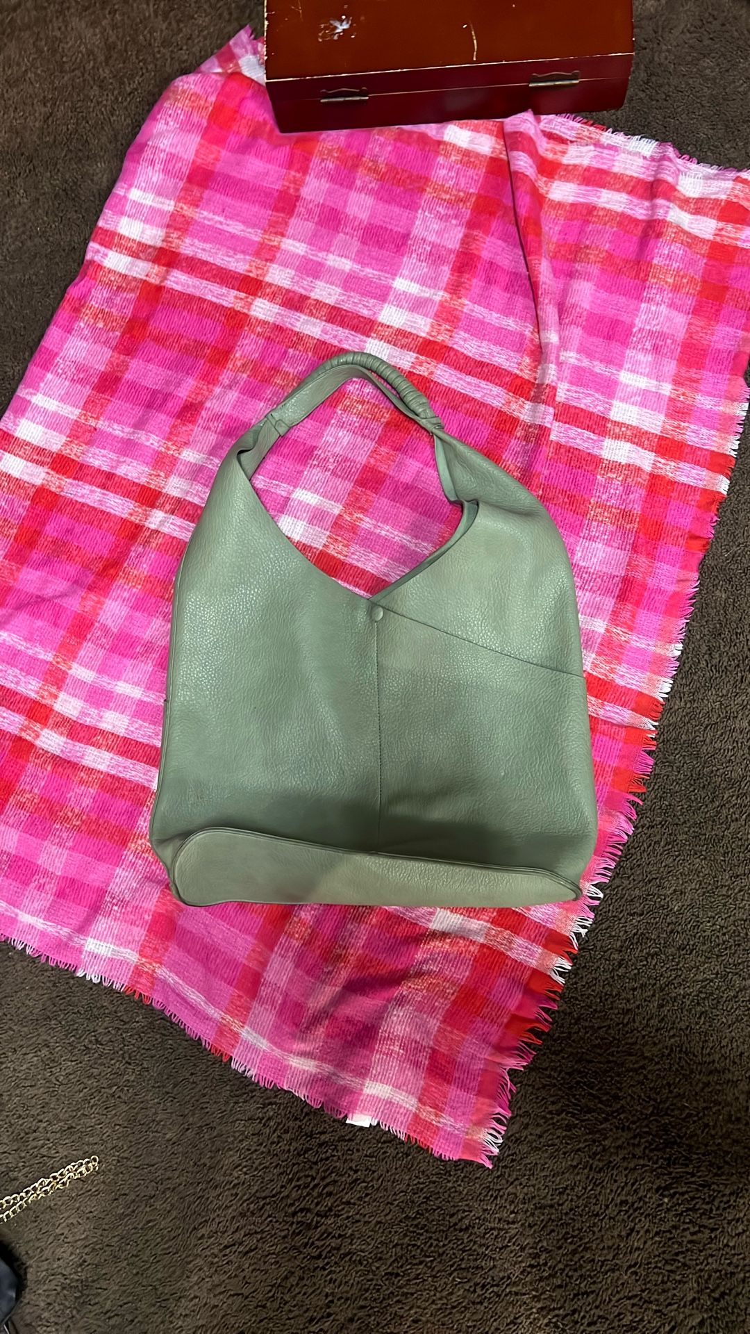 Green Leather Bag