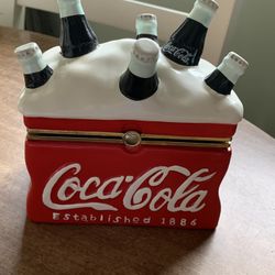 Vintage Coke Storage Box