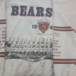 Vintage (1990) Chicago Bears Sweatshirt Size XL 