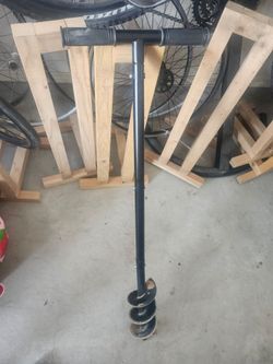 Manual auger 3 inch
