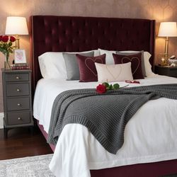 Nightstands-2-   Solid Wood 