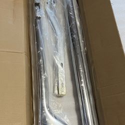36in Fishtail Pipes New In Box With Mounting Brackets