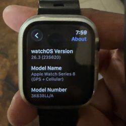 Apple Watch 8th Gen 45mm + LTE