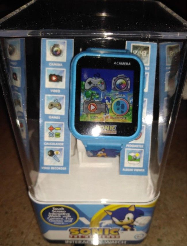 Sonic touch screen 2025 watch