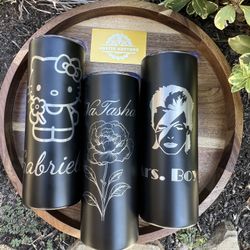  ✨ Custom Laser-Engraved Tumblers ✨