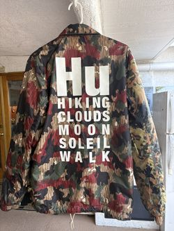Adidas Originals Pharrell Williams Hu Hiking Reversible Camo Coach Jacket