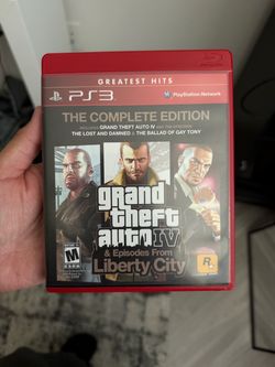 Grand Theft Auto IV The Complete Edition Liberty City PS3 Manual With Map Tested